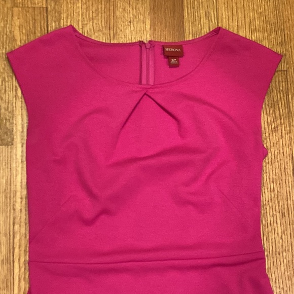 Merona Fuchsia Pink Sheath Dress Size Small - Picture 10 of 13